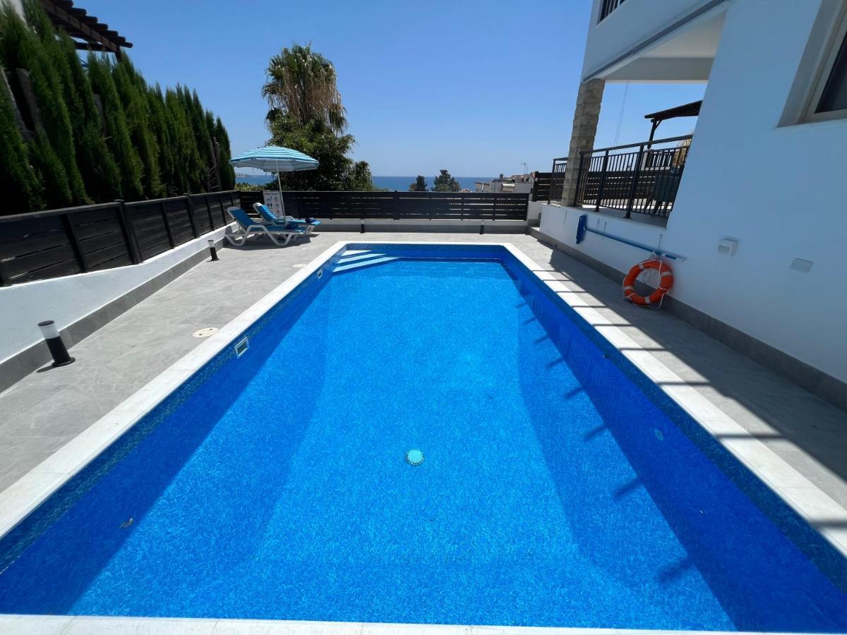 Villa Marina Sea-View Private Pool Peyia Buitenkant foto