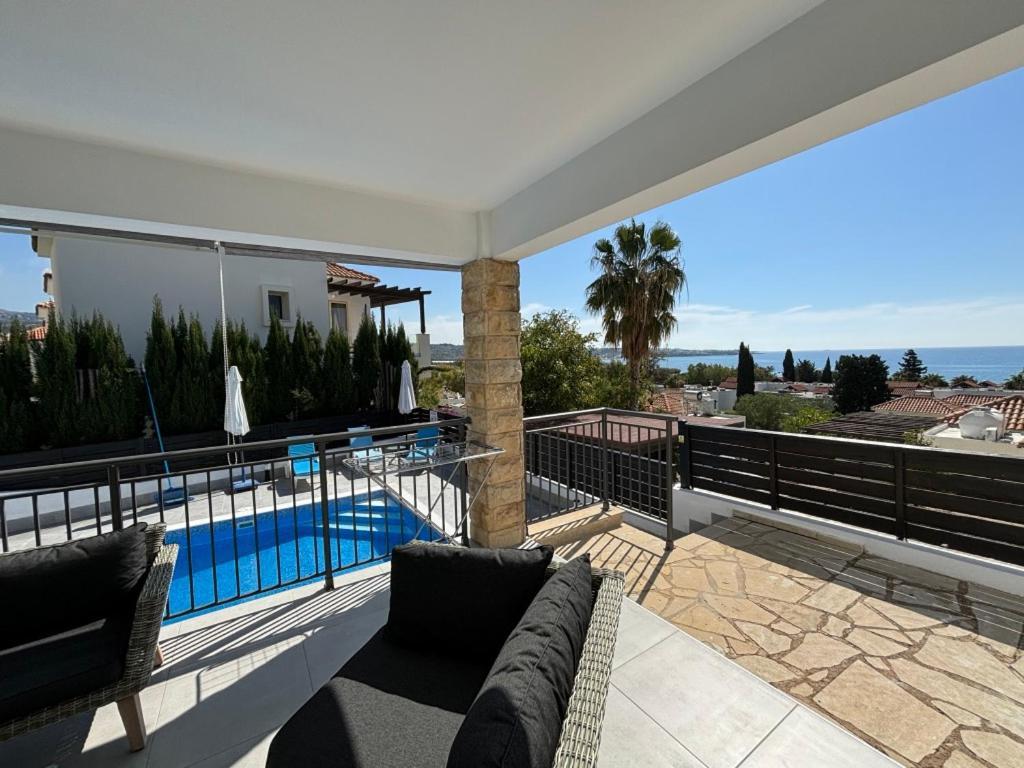 Villa Marina Sea-View Private Pool Peyia Buitenkant foto