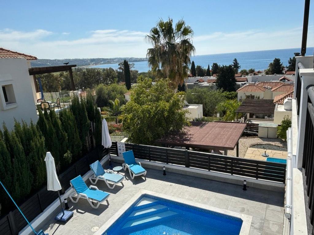 Villa Marina Sea-View Private Pool Peyia Buitenkant foto